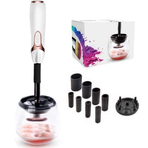 electric makeup brush cleaner